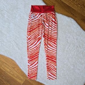 NFL Team KC Chiefs Athletic Leggings, Womens Size Small